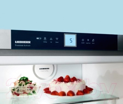 Холодильник с морозильником Liebherr SBSes 72630