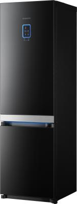 Холодильник с морозильником Samsung RL55VTEBG - вид спереди