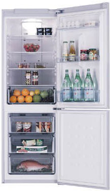 Холодильник с морозильником Samsung RL-34 SCSW - Общий вид