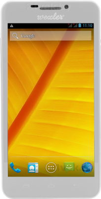 Смартфон Wexler ZEN 5 (белый) - общий вид