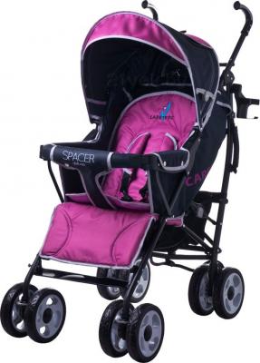 Детская прогулочная коляска Caretero Spacer Deluxe (лаванда) - общий вид