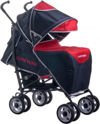 Детская прогулочная коляска Caretero Spacer Deluxe (красный) - чехол для ног