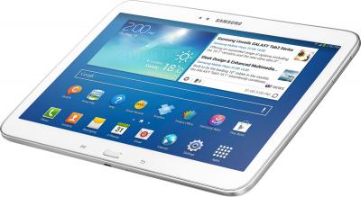 Планшет Samsung Galaxy Tab 3 10.1 16GB 3G White (GT-P5200) - под наклоном