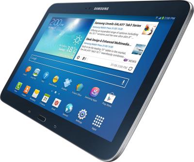 Планшет Samsung Galaxy Tab 3 10.1 16GB 3G Jet Black (GT-P5200) - вполоборота