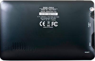 GPS навигатор SeeMax navi E510 HD BT 8GB ver. 3 - вид сзади