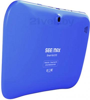 Планшет SeeMax Smart Kid S70 (8Gb, синий) - вид сзади