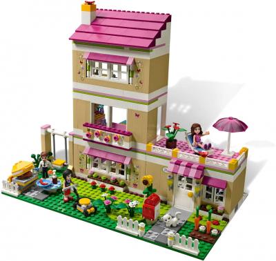 Конструктор Lego Friends 3315 В гостях у Оливии - вариант сборки