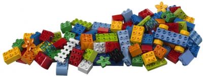 Конструктор Lego Duplo 5507 Коробка с кубиками Делюкс - детали
