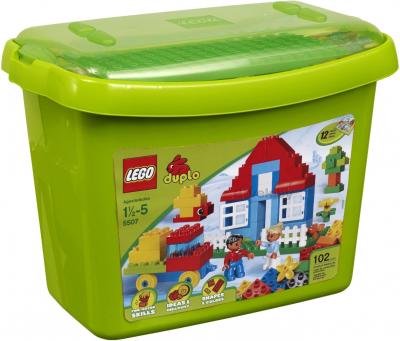 Конструктор Lego Duplo 5507 Коробка с кубиками Делюкс - коробка