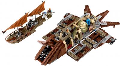 Конструктор Lego Star Wars 75020 Пустынный корабль Джаббы - внутри корабля