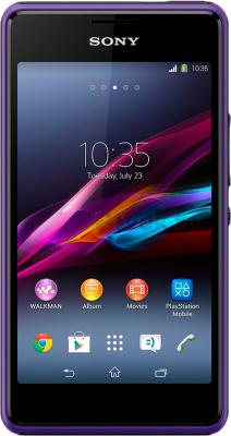 Смартфон Sony Xperia E1 Dual / D2105 (фиолетовый) - общий вид