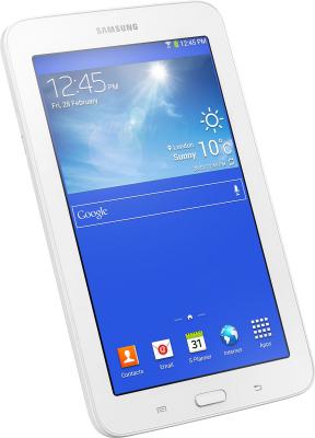 Планшет Samsung Galaxy Tab 3 Lite 8GB 3G / SM-T111 (белый) - под наклоном