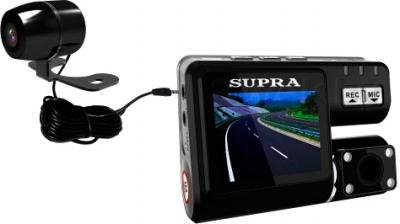 Автомобильный видеорегистратор Supra SCR-810DC - общий вид