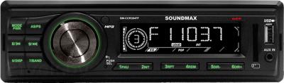Бездисковая автомагнитола SoundMax SM-CCR3047F - общий вид