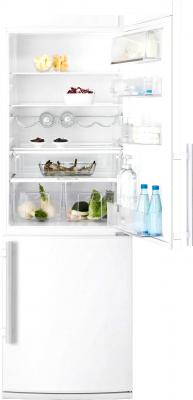 Холодильник с морозильником Electrolux EN3401ADW - с открытой дверцей
