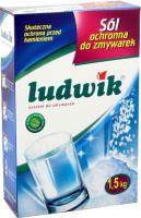 Соль для посудомоечных машин Ludwik Защитная соль (1.5кг) - 