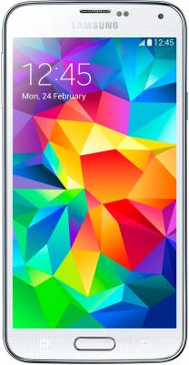 Смартфон Samsung Galaxy S5 G900H (16GB, White) - общий вид