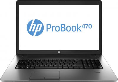 Ноутбук HP ProBook 470 G1 (E9Y84EA) - фронтальный вид