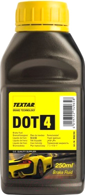 Тормозная жидкость Textar DOT 4 / 95002100 (250мл)