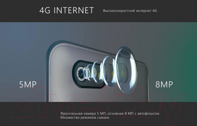 Смартфон BQ Next LTE BQ-5508L (серый)