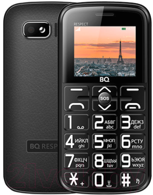 Мобильный телефон BQ Respect BQ-1851 (черный)