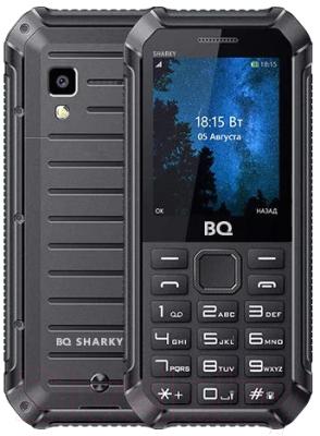 Мобильный телефон BQ Sharky BQ-2434 (черный)