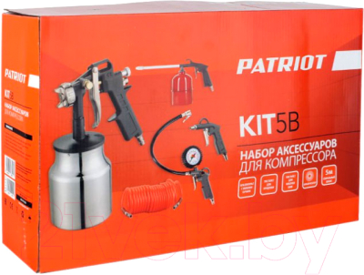 Набор пневмоинструмента PATRIOT KIT 5В