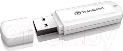 Usb flash накопитель Transcend JetFlash 370 4GB White (TS4GJF370)