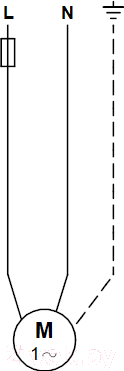 Циркуляционный насос Grundfos UPS 32-100 F (95906483) - Схема подключения
