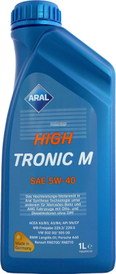 Моторное масло Aral HighTronic M 5W40 (1л)