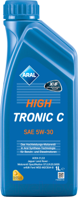Моторное масло Aral HighTronic C 5W30 (1л)