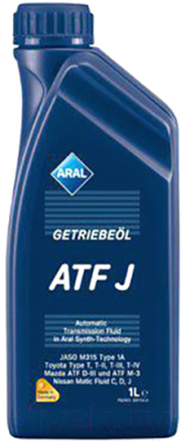 Трансмиссионное масло Aral Getriebeoel ATF J (1л)