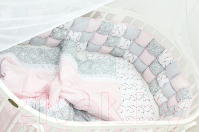 Комплект постельный для малышей ComfortBaby Colorit HappyFamily Гортензия