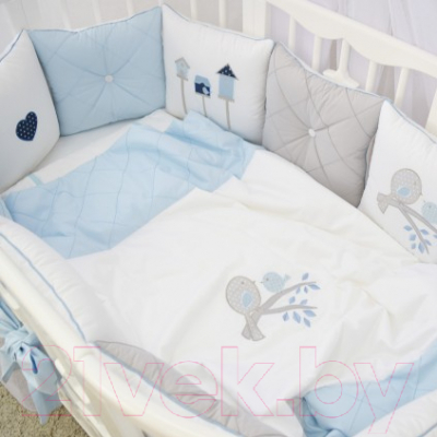 Комплект постельный для малышей ComfortBaby Colorit HappyFamily Сказки на ночь (для мальчика)