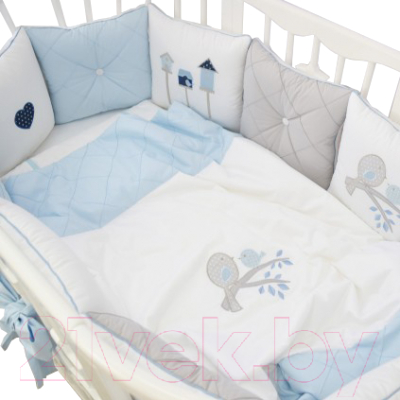 Комплект постельный для малышей ComfortBaby Colorit HappyFamily Сказки на ночь (для мальчика)