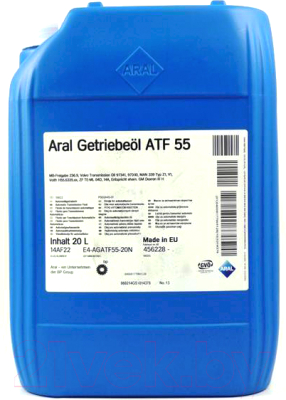 

Трансмиссионное масло Aral, Getriebeoel ATF 55