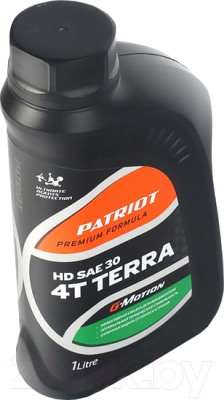Моторное масло PATRIOT G-Motion HD SAE 30 4Т Terra (1л)