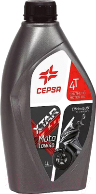 Моторное масло Cepsa Xtar Moto 4T 10W40 / 514264187 (1л)
