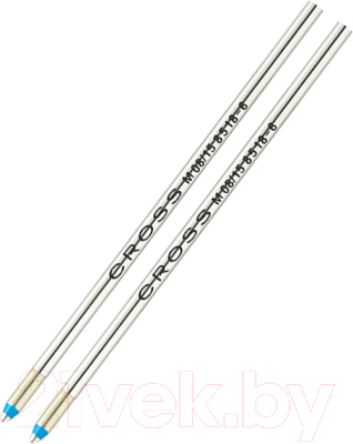 Набор шариковых стержней Cross 8518-6 (2шт, синий)