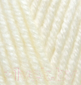 Пряжа для вязания Alize Superlana Maxi 01 (100м, кремовый)