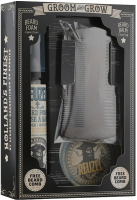 

Набор косметики для бритья Reuzel, Groom and Grow Box Set Пена для бороды 70мл+Бальзам 35г+Расческа