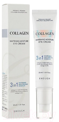 Крем для век Enough Collagen Whitening Eye Cream Collagen 3in1 (30мл)