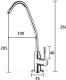 Миниатюра изображения товара Кран для питьевой воды Frap F1052-10