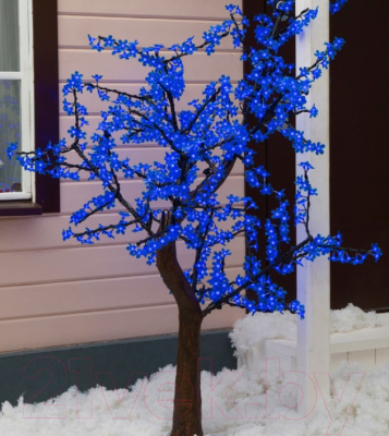 Светодиодное дерево Luazon Сакура 2317287 (синий)