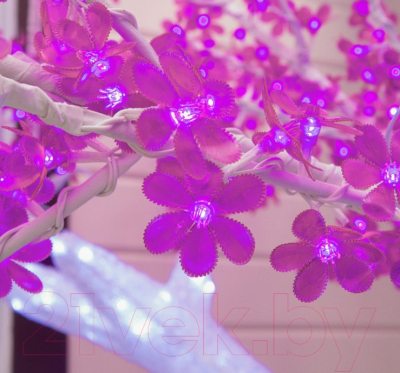 Светодиодное дерево Luazon Акриловое 3714834 (фиолетовый)