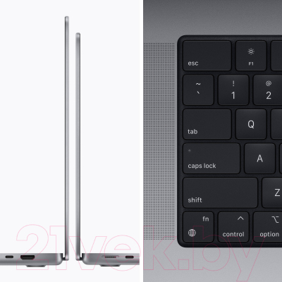 Ноутбук Apple MacBook Pro 16" M1 Pro 2021 512GB / MK183 (серый космос)