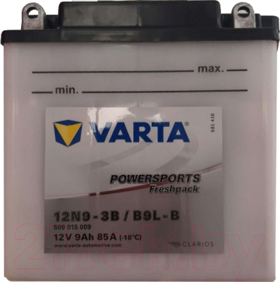 Мотоаккумулятор Varta B9L-B / 509015009 (9 А/ч)