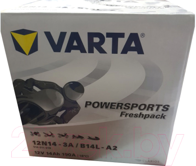 Мотоаккумулятор Varta B14L-A2 / 514011019 (14 А/ч)