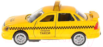 Автомобиль игрушечный Технопарк Lada Priora Такси / CT12-440-5