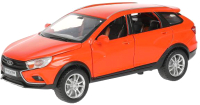 Автомобиль игрушечный Технопарк Lada Vesta SW Cross / VESTASWCR-124SL-OG (оранжевый) - 